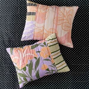 Urban Outfitters - Delta Puffy Pillow Sham Set (2) - New